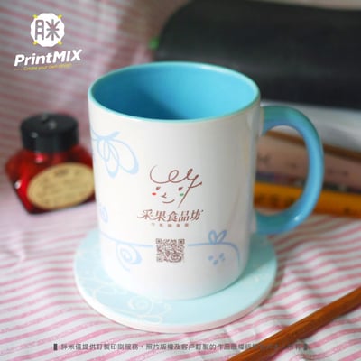 【優惠組合∣馬克杯+杯墊】客製印刷2