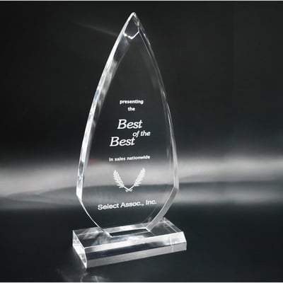 【壓克力獎牌／獎座】客製化∣永恆晶石3