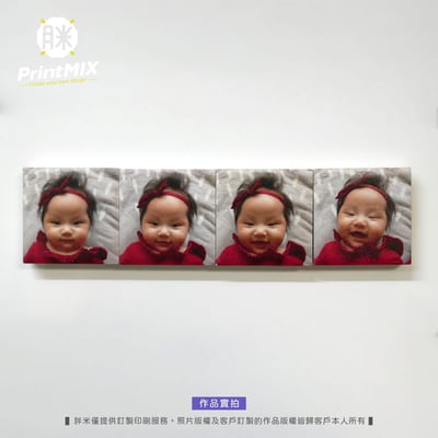 【陶瓷磁鐵】客製印刷 ∣方形 ∣ 2.5cm5