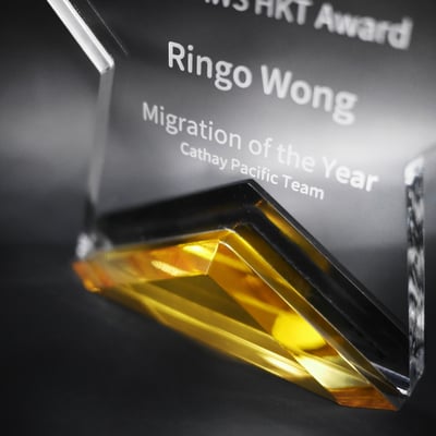 【壓克力獎牌／獎座】客製化∣波峰之星2