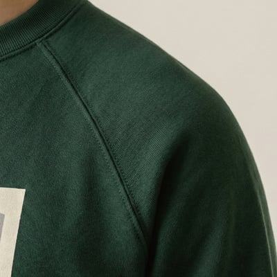 【長袖抗寒大學T】330g經典刷毛厚棉設計13