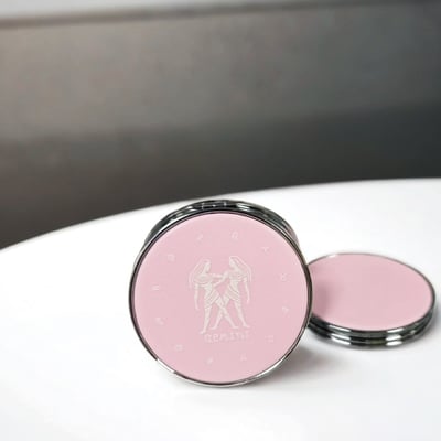 【流沙化妝鏡】 客製印刷 ∣ 掀蓋小圓鏡5