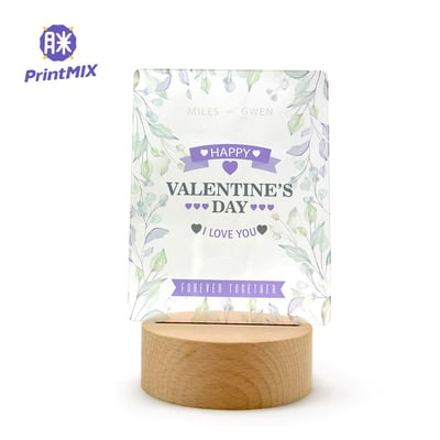 【壓克力造型夜燈】客製印刷3