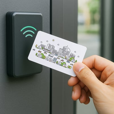 【PVC白卡_有晶片】VIP/工作證/會員卡1