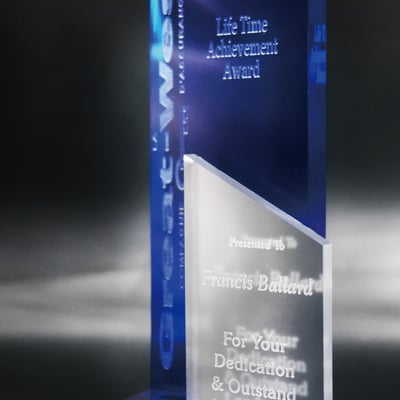 【壓克力獎牌／獎座】客製化∣榮冠高峰2