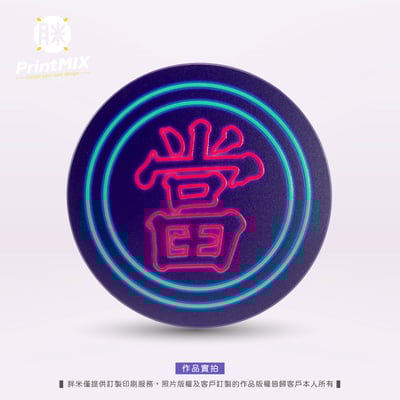 【陶瓷吸水杯墊】圓形MIT鋼印 ∣ 台灣鶯歌坯 ∣ 客製印刷8