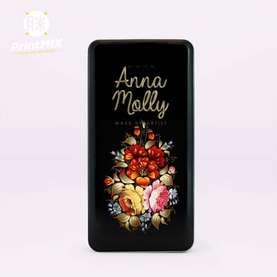 【鋼琴烤漆】10500MAH行動電源 ∣ 客製印刷11