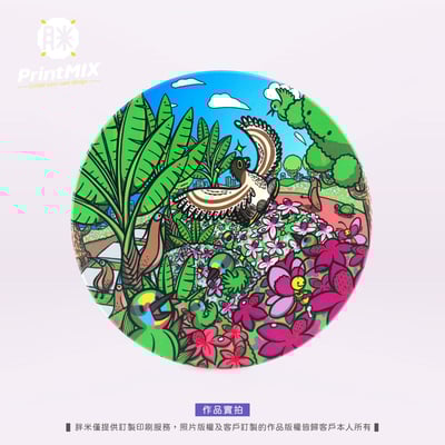 【陶瓷吸水杯墊】圓形無鋼印 ∣ 台灣鶯歌坯 ∣ 客製印刷7