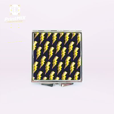 【隨身化妝鏡】 客製印刷 ∣ 掀蓋小方鏡2