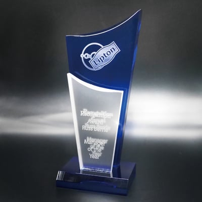 【壓克力獎牌／獎座】客製化∣卓越突破1