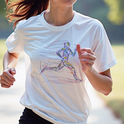 【短袖排汗衫 】抗UV高質挺感機能布 l Crossrunner10