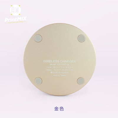 【無線充電盤】 CG10WC-QI ∣ 客製印刷6