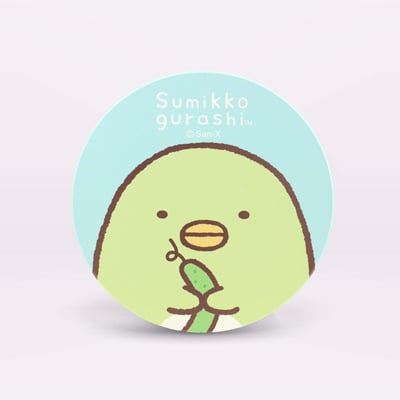 【陶瓷吸水杯墊】角落生物 官方正版授權 l 台灣鶯歌胚 (免運組合)9