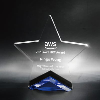 【壓克力獎牌／獎座】客製化∣波峰之星4