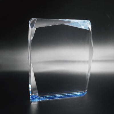 【壓克力獎牌／獎座】客製化∣光藍瀲灩3