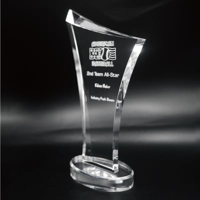 【壓克力獎牌／獎座】客製化∣自由之巔3