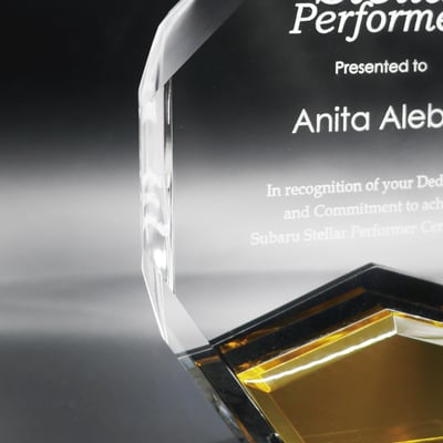 【壓克力獎牌／獎座】客製化∣菁英之選3