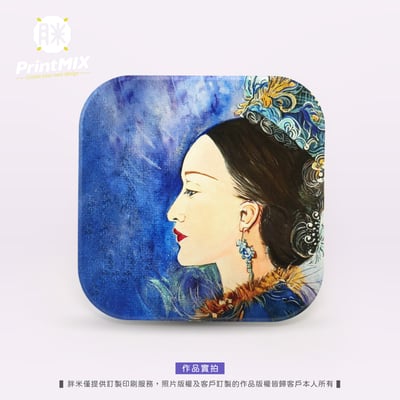 【陶瓷吸水杯墊】方形MIT鋼印 ∣ 台灣鶯歌坯 ∣ 客製印刷3