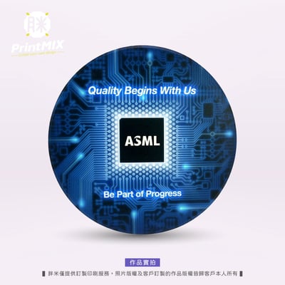 【陶瓷吸水杯墊】圓形MIT鋼印 ∣ 台灣鶯歌坯 ∣ 客製印刷6