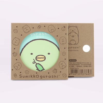 【陶瓷吸水杯墊】角落生物 官方正版授權 l 台灣鶯歌胚 (免運組合)10