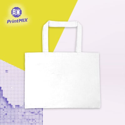 【環保帆布袋】客製｜大A4-橫式｜獨家滿版全彩(10個起訂)2