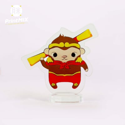 【壓克力造型立牌】∣立牌+底座 _ 2件組∣ 客製印刷2