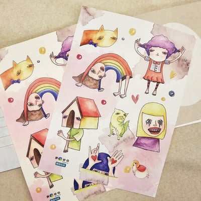 圖鑑貼紙(10張起訂)1