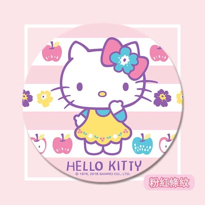 【陶瓷吸水杯墊】Hello Kitty官方正版授權 l 台灣鶯歌胚 (免運組合)5