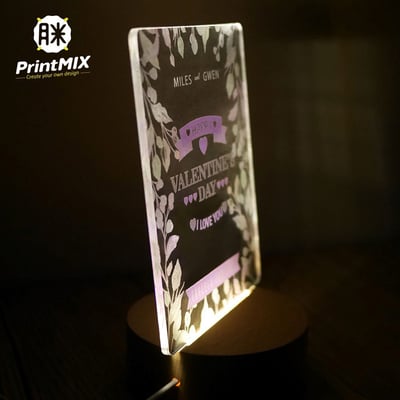 【壓克力造型夜燈】客製印刷4