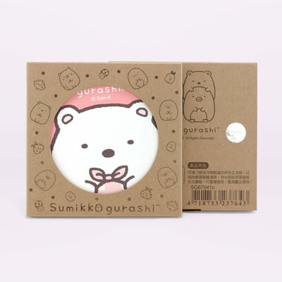 【陶瓷吸水杯墊】角落生物 官方正版授權 l 台灣鶯歌胚 (免運組合)4