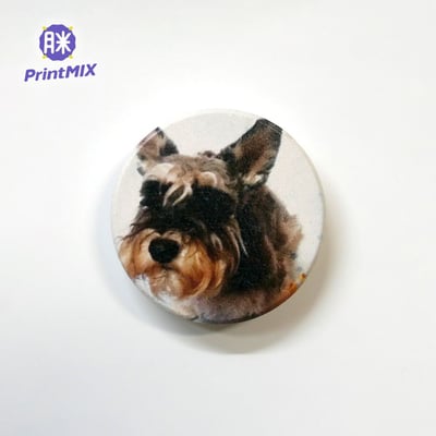 【陶瓷磁鐵】客製印刷 ∣圓形 ∣ 3cm5