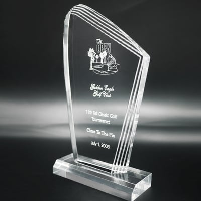 【壓克力獎牌／獎座】客製化∣平步青雲3