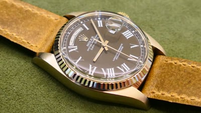 （駝色）最襯DD的錶帶！20mm收16mm ROLEX用皮錶帶 1680 1665 16610 14060 18033