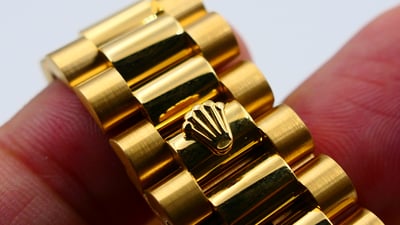 【美好時光】ROLEX 18238 專用原裝總統帶 狗頭印記 超美品 已用最高規格專業翻修完成5