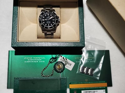 【美好時光】ROLEX 114060 2018年份盒單全美品 14060 124060 14060M參考3