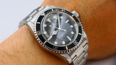 【美好時光】罕見1989年份勞力士ROLEX 5513 Glossy Dial美品1