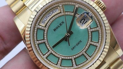 【美好時光】(一級逸品分享交流）118238 JADE (天然玉石）盒單全2