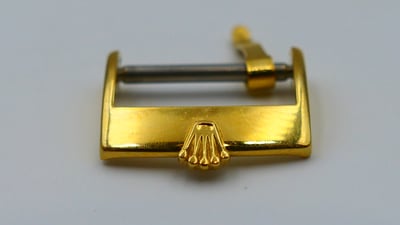 【美好時光】ROLEX 勞力士原裝16MM包金扣（ 1803 18038 18238 118238全金半金款搭皮帶用1