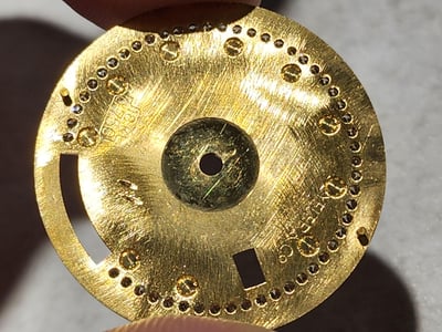 (美好時光）ROLEX勞力士原裝整片18K K金 小紅寶多層鑽面盤釋出 DATEDATE 18038 18238 可用2