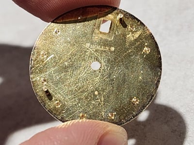 ROLEX勞力士原裝電腦浮雕logo包臺鑽面 面盤DATEJUST 16013 16233 16018 16238等用2