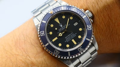 【美好時光】壓箱寶收藏！ROLEX勞力士16660魔鬼6膏藥面大全配！誇張完美序號....3