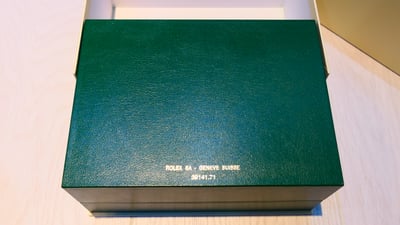 (美好時光）ROLEX 勞力士最新款6碼型號用L號 大型原廠錶盒（含外紙盒）4