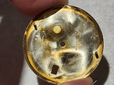 (美好時光）ROLEX勞力士原裝寬版wide boy面盤DATEJUST 1601 1600 半金or全金款專用2