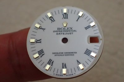 (美好時光）ROLEX勞力士中羅馬白瓷面半金款DATEJUST 68273 68278專用2