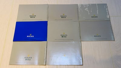 (美好時光) ROLEX 原廠手冊說明書SUBMARINER2