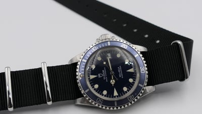 【美好時光】（軍綠色）ROLEX勞力士可用 英國進口20mm軍規熱壓無縫線nato錶帶2