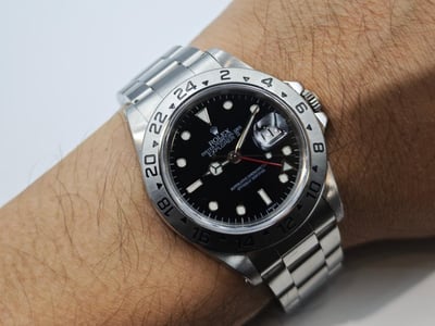 【美好時光】U字頭1998年份ROLEX勞力士16570探險家二代單swiss版本盒單全美品1