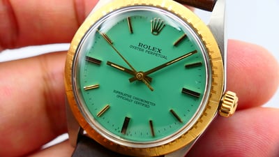 【美好時光】ROLEX勞力士少見型號1038自動上鏈半金款OP 1570機芯1