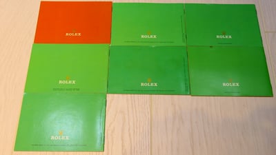 (美好時光) ROLEX 原廠手冊說明書 DATEJUST EXPLORER2