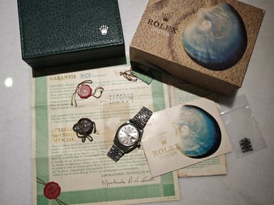 【美好時光】罕見大全套1976年份ROLEX勞力士經典款1601自動上鏈1570機芯1